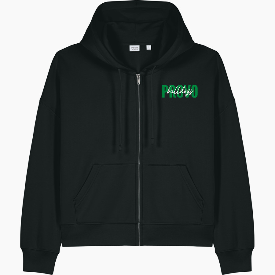 PROVO HIGH SCHOOL BULLDOGS <span class="pdp-name-mascot">PROVO BULLDOGS</span> Stanley/Stella Women's Stella Ida Full-Zip Hooded Sweatshirt