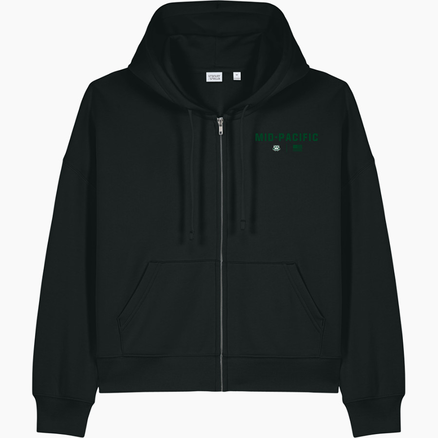 Mid-Pacific Owls <span class="pdp-name-mascot">Mid-Pacific Owls</span> Stanley/Stella Women's Stella Ida Full-Zip Hooded Sweatshirt