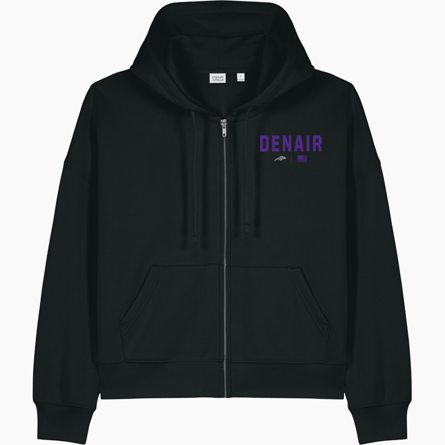 DENAIR HIGH SCHOOL COYOTES <span class="pdp-name-mascot">DENAIR COYOTES</span> Stanley/Stella Women's Stella Ida Full-Zip Hooded Sweatshirt