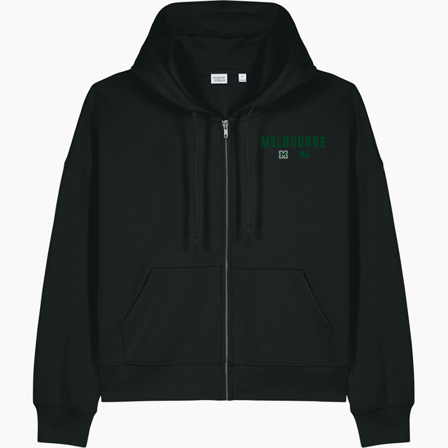 MELBOURNE HIGH SCHOOL BULLDOGS Stanley/Stella Women's Stella Ida Full-Zip Hooded Sweatshirt