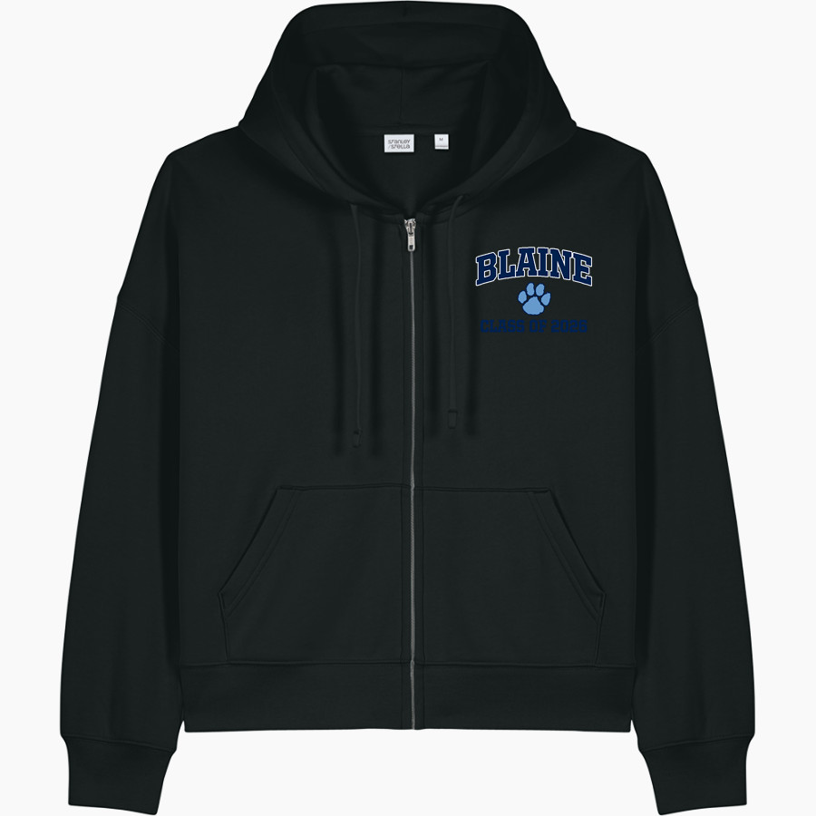 Blaine Bengals <span class="pdp-name-mascot">Blaine Bengals</span> Stanley/Stella Women's Stella Ida Full-Zip Hooded Sweatshirt