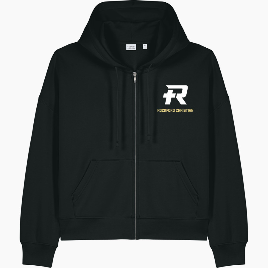 ROCKFORD CHRISTIAN HIGH SCHOOL ROYAL LIONS <span class="pdp-name-mascot">ROCKFORD CHRISTIAN ROYAL LIONS</span> Stanley/Stella Women's Stella Ida Full-Zip Hooded Sweatshirt
