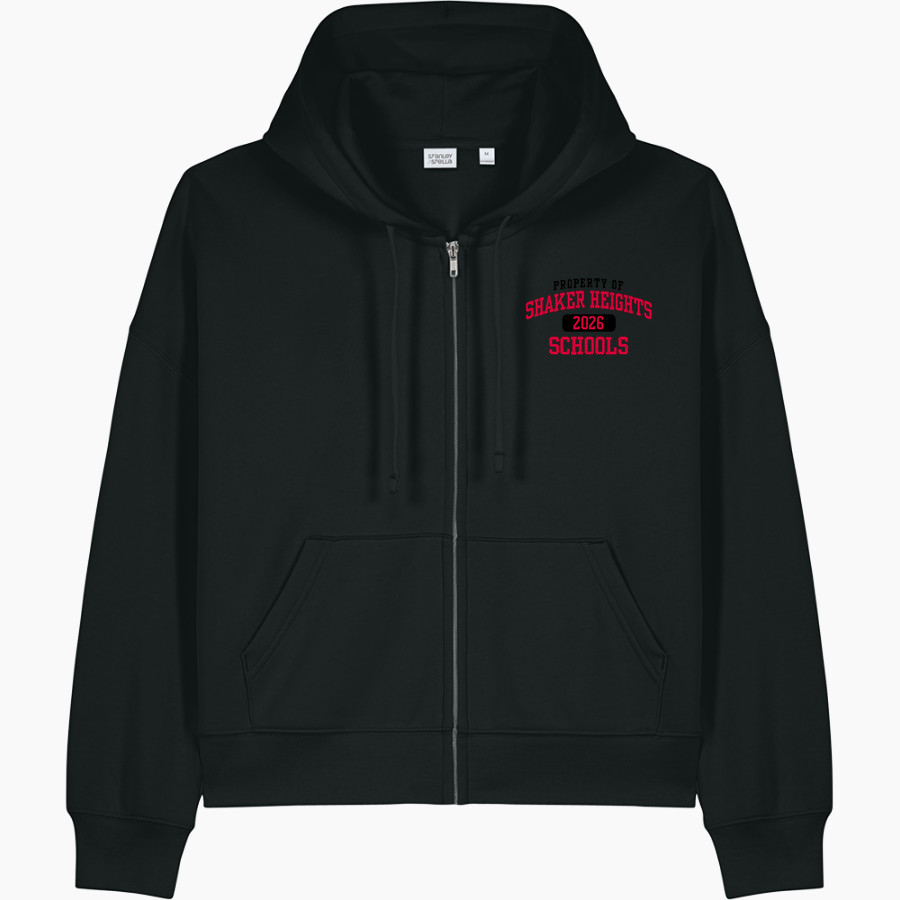 Shaker Heights Schools <span class="pdp-name-mascot">Shaker Heights</span> Stanley/Stella Women's Stella Ida Full-Zip Hooded Sweatshirt