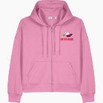 Milton Eagles <span class="pdp-name-mascot">Milton Eagles</span> Stanley/Stella Women's Stella Ida Full-Zip Hooded Sweatshirt Front Thumbnail