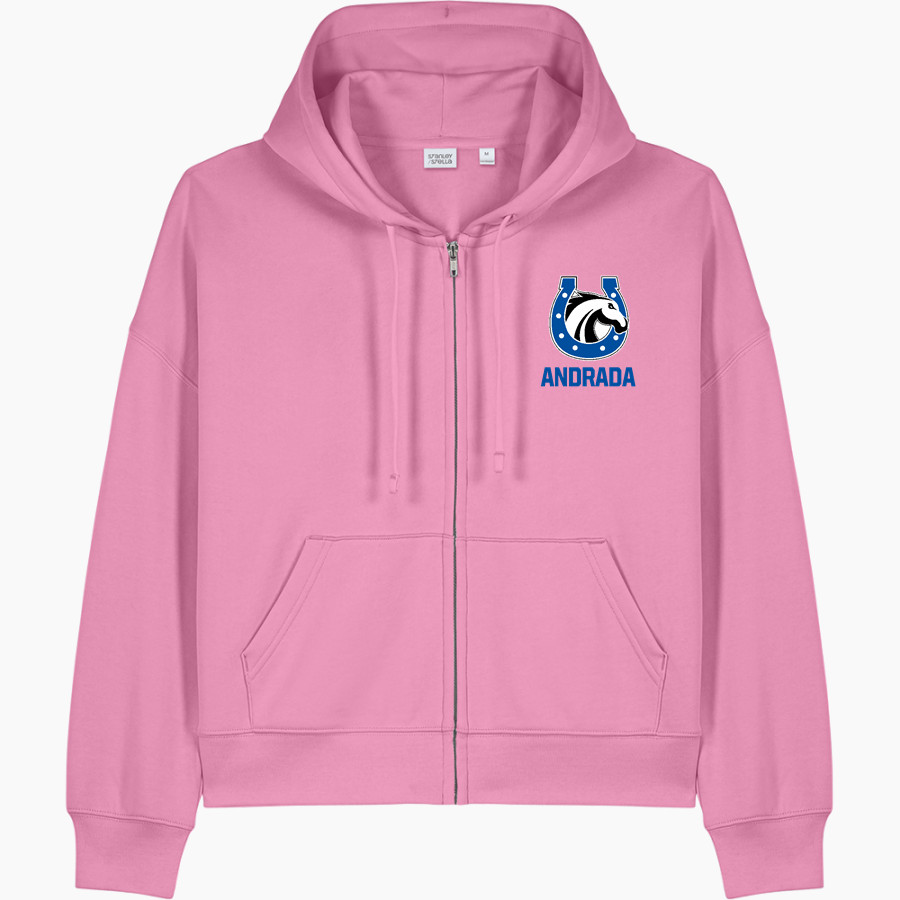 Andrada Mavericks Online Store Stanley/Stella Women's Stella Ida Full-Zip Hooded Sweatshirt