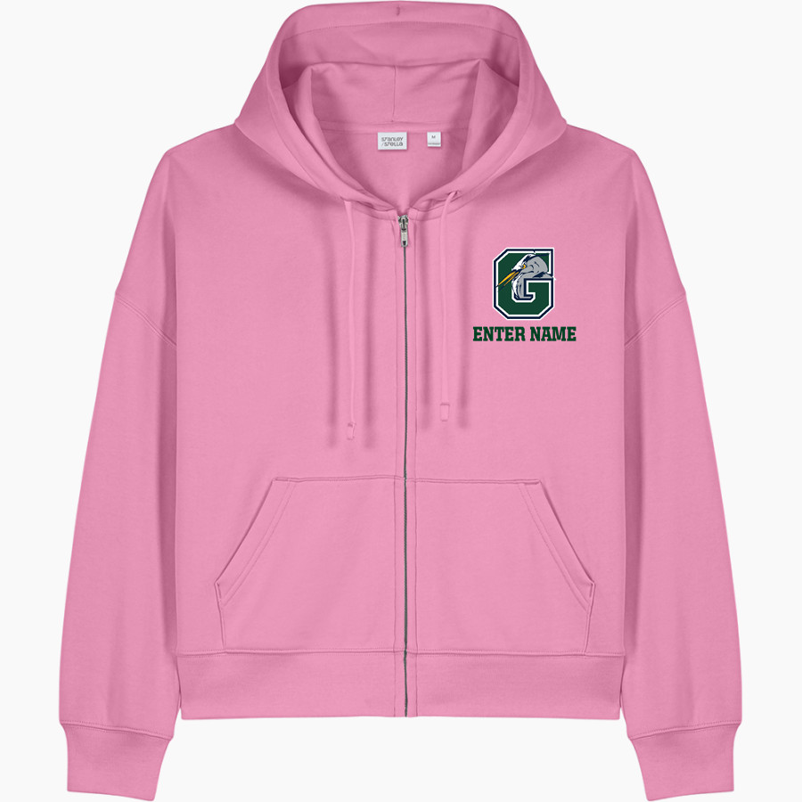 Gunston Herons <span class="pdp-name-mascot">Gunston Herons</span> Stanley/Stella Women's Stella Ida Full-Zip Hooded Sweatshirt