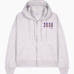 Queen Creek Bulldogs Stanley/Stella Women's Stella Ida Full-Zip Hooded Sweatshirt Front Thumbnail