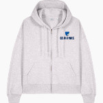 Bishop Seabury Academy Seahawks Stanley/Stella Women's Stella Ida Full-Zip Hooded Sweatshirt Front Thumbnail