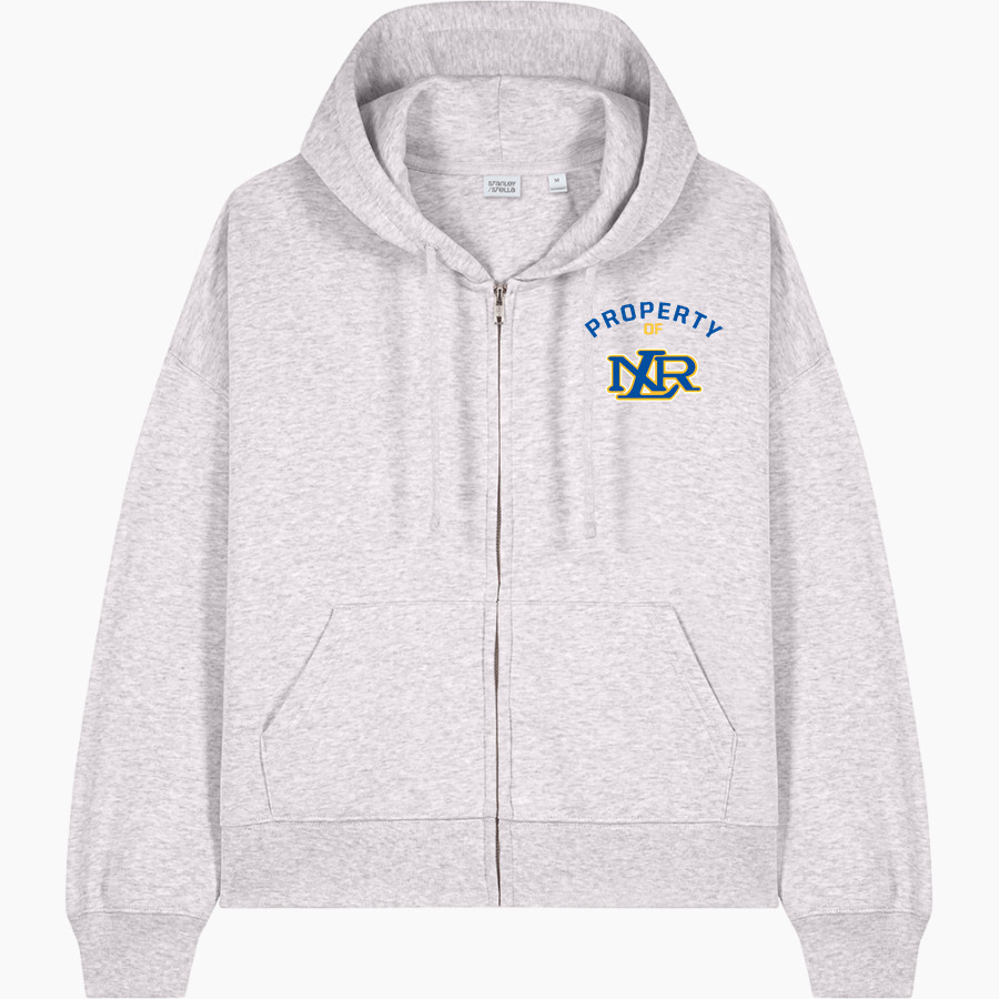 NORTH LITTLE ROCK HIGH SCHOOL CHARGING WILDCATS Stanley/Stella Women's Stella Ida Full-Zip Hooded Sweatshirt