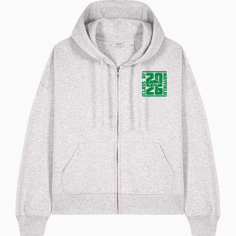 MAYFIELD HIGH SCHOOL WILDCATS <span class="pdp-name-mascot">MAYFIELD WILDCATS</span> Stanley/Stella Women's Stella Ida Full-Zip Hooded Sweatshirt