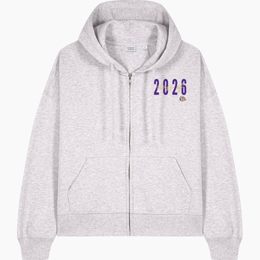 Queen Creek Bulldogs Stanley/Stella Women's Stella Ida Full-Zip Hooded Sweatshirt