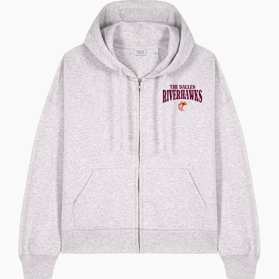 THE DALLES HIGH SCHOOL RIVERHAWKS Stanley/Stella Women's Stella Ida Full-Zip Hooded Sweatshirt