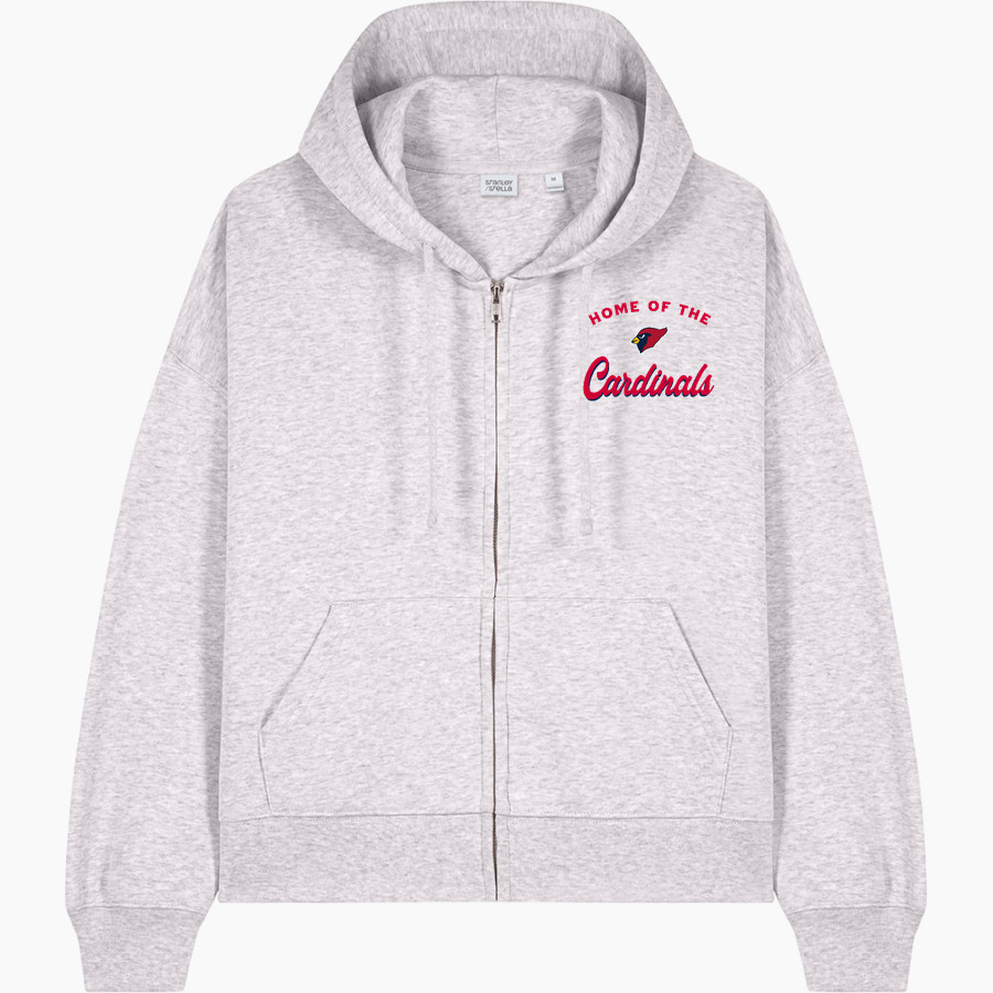 Big Rapids Cardinals <span class="pdp-name-mascot">Big Rapids Cardinals</span> Stanley/Stella Women's Stella Ida Full-Zip Hooded Sweatshirt