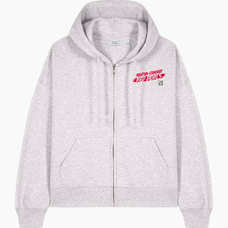 Newton-Conover Red Devils <span class="pdp-name-mascot">Newton-Conover Red Devils</span> Stanley/Stella Women's Stella Ida Full-Zip Hooded Sweatshirt