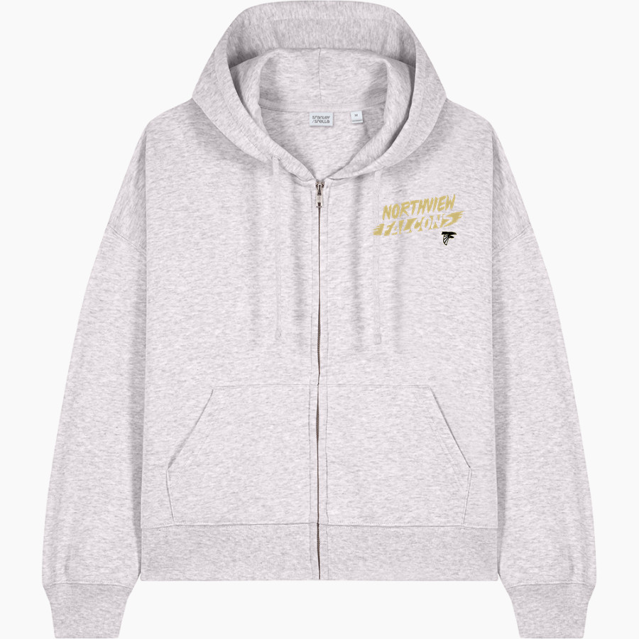 Northview Falcons <span class="pdp-name-mascot">Northview Middle School Falcons</span> Stanley/Stella Women's Stella Ida Full-Zip Hooded Sweatshirt