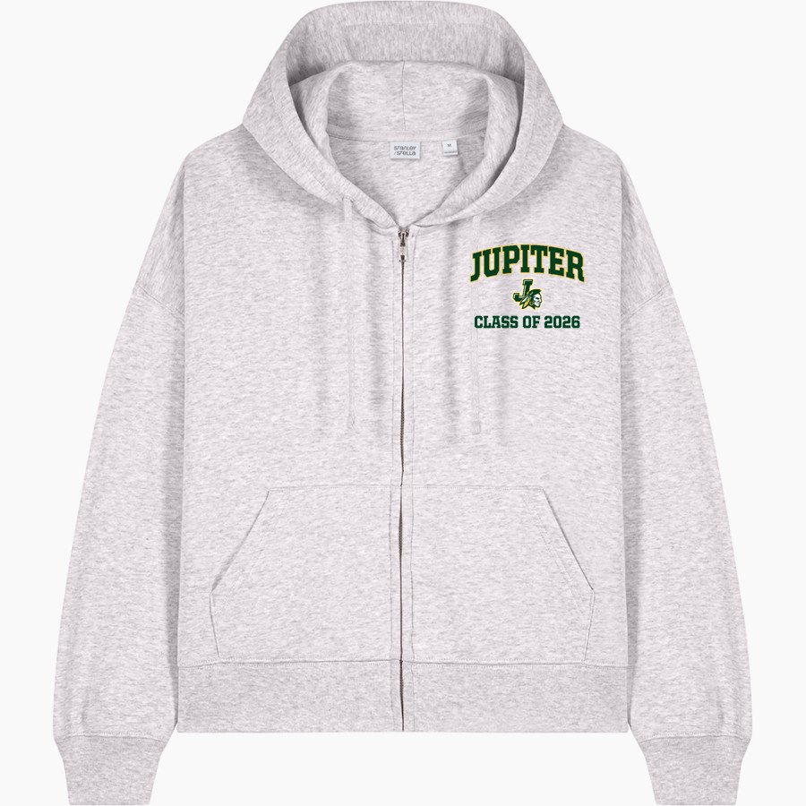 JUPITER HIGH SCHOOL WARRIORS <span class="pdp-name-mascot">JUPITER WARRIORS</span> Stanley/Stella Women's Stella Ida Full-Zip Hooded Sweatshirt