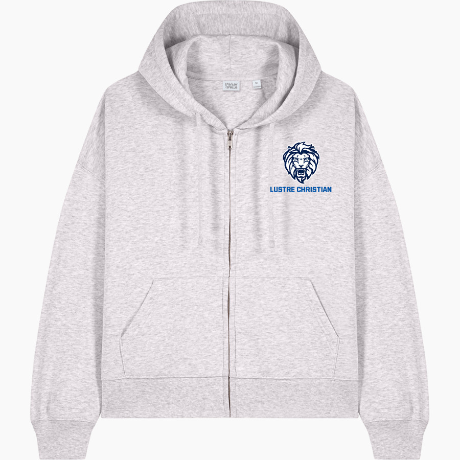 LUSTRE CHRISTIAN HIGH SCHOOL LIONS <span class="pdp-name-mascot">LUSTRE CHRISTIAN LIONS</span> Stanley/Stella Women's Stella Ida Full-Zip Hooded Sweatshirt