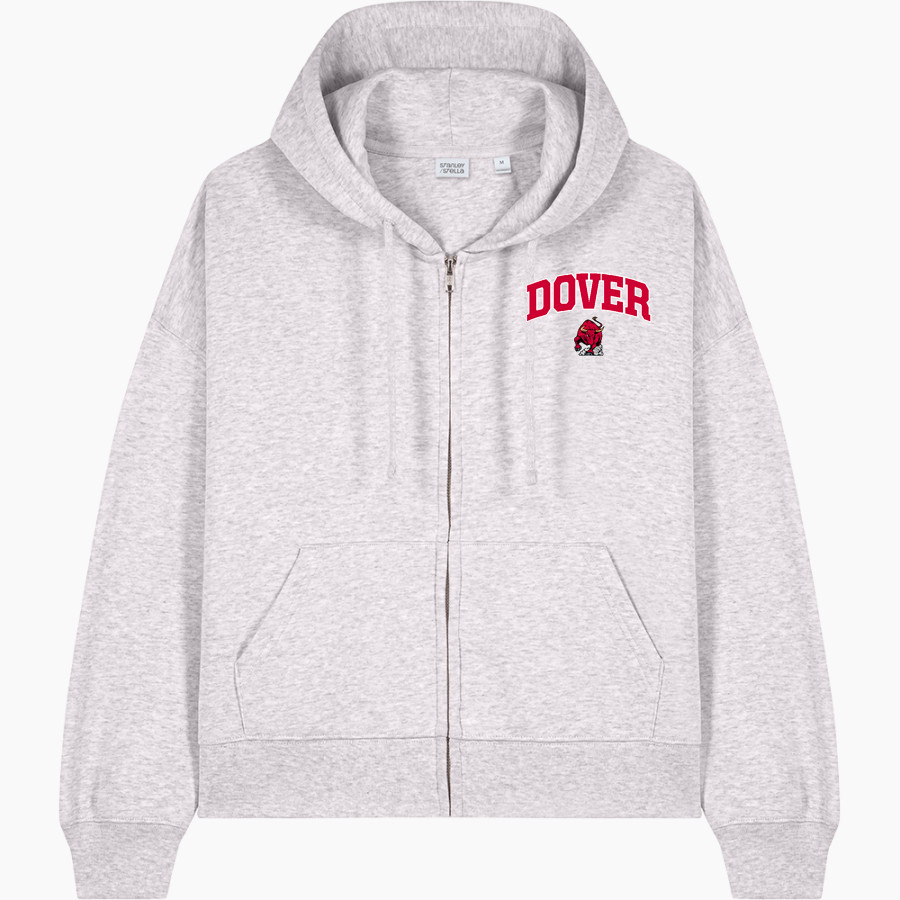 DOVER HIGH SCHOOL LONGHORNS Stanley/Stella Women's Stella Ida Full-Zip Hooded Sweatshirt