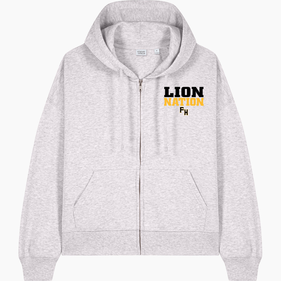 FRANK HUGHES HIGH SCHOOL LIONS <span class="pdp-name-mascot">FRANK HUGHES LIONS</span> Stanley/Stella Women's Stella Ida Full-Zip Hooded Sweatshirt