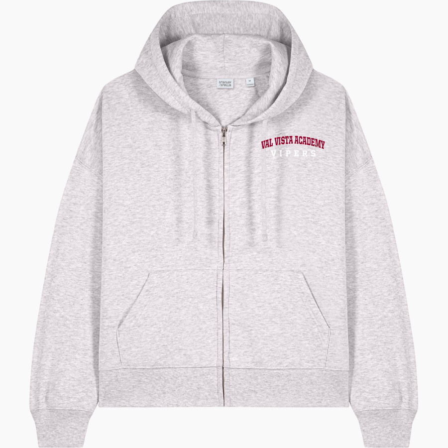 Val Vista Academy Vipers <span class="pdp-name-mascot">Val Vista Academy Vipers</span> Stanley/Stella Women's Stella Ida Full-Zip Hooded Sweatshirt