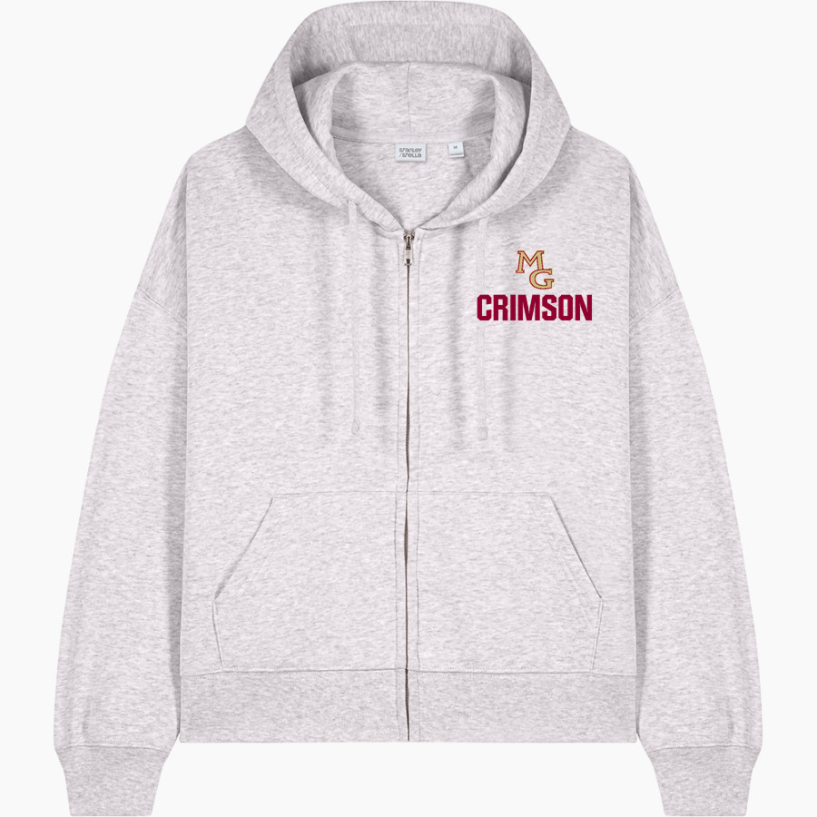 Maple Grove Crimson <span class="pdp-name-mascot">Maple Grove Crimson</span> Stanley/Stella Women's Stella Ida Full-Zip Hooded Sweatshirt