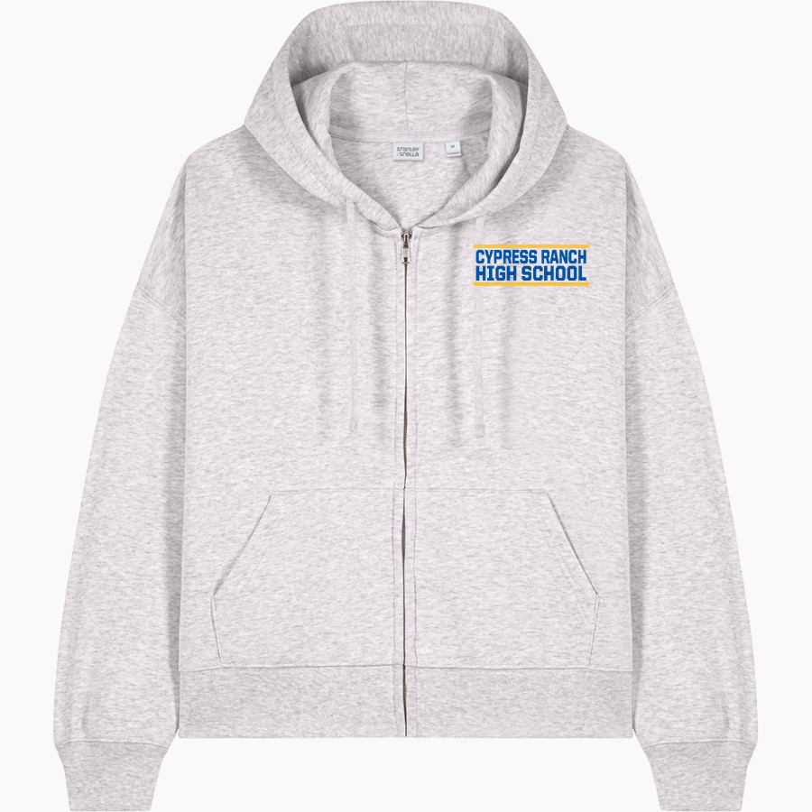 CYPRESS RANCH HIGH SCHOOL MUSTANGS Stanley/Stella Women's Stella Ida Full-Zip Hooded Sweatshirt