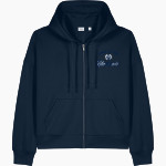 Lake Howell Silverhawks <span class="pdp-name-mascot">Lake Howell Hawks</span> Stanley/Stella Women's Stella Ida Full-Zip Hooded Sweatshirt Front Thumbnail