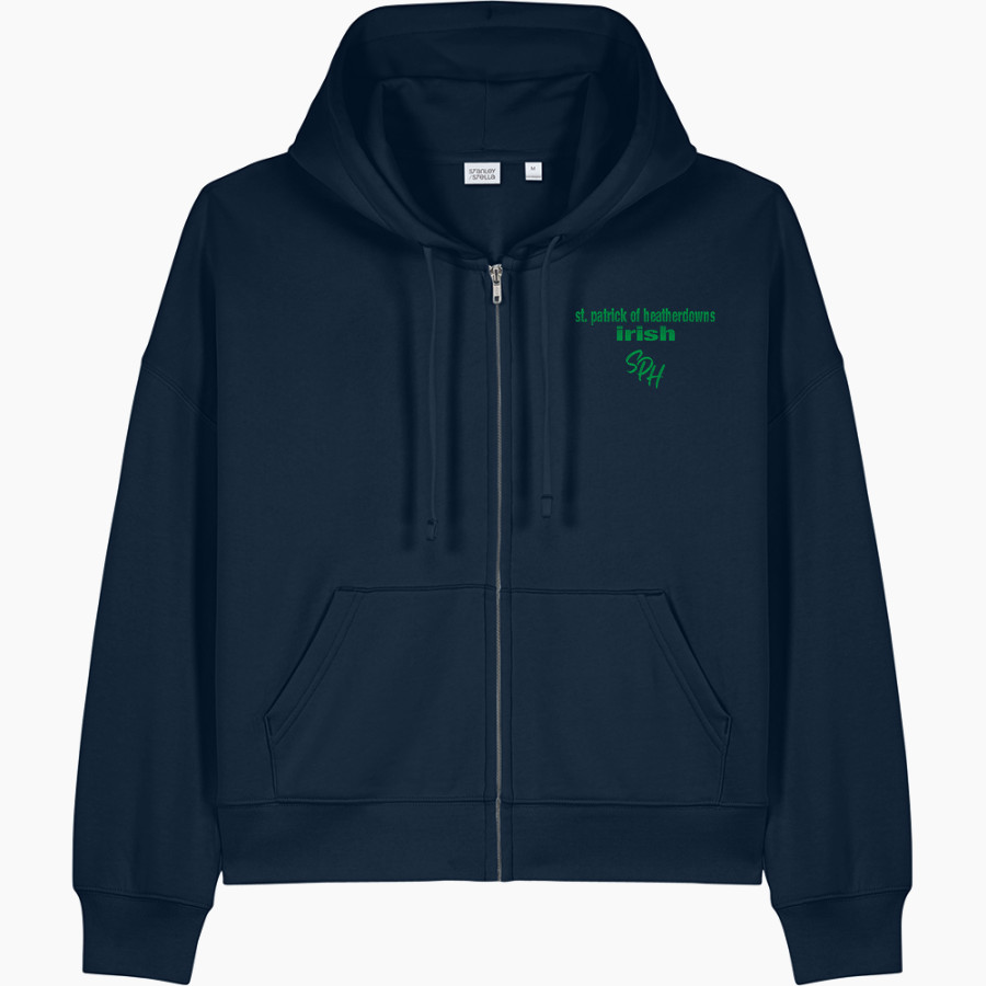 St. Patrick of Heatherdowns Irish <span class="pdp-name-mascot">St. Patrick of Heatherdowns Irish</span> Stanley/Stella Women's Stella Ida Full-Zip Hooded Sweatshirt