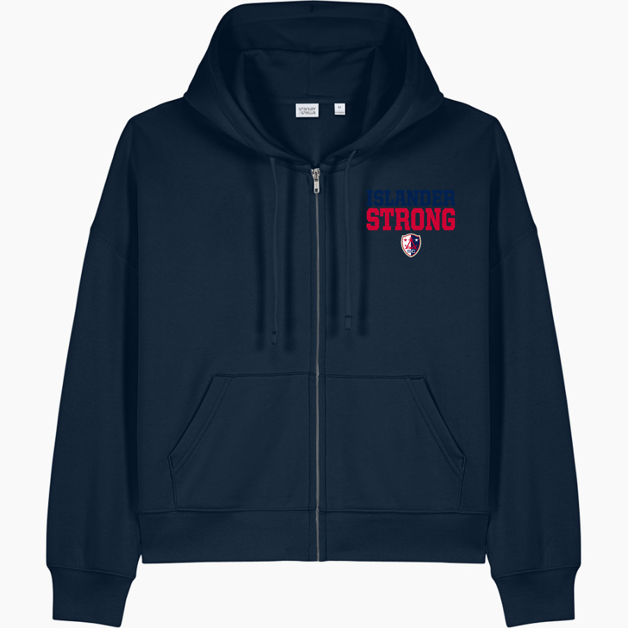 Alameda Soccer Club Islanders <span class="pdp-name-mascot">Alameda Soccer Club Islanders</span> Stanley/Stella Women's Stella Ida Full-Zip Hooded Sweatshirt