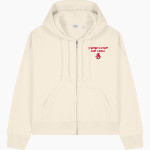 Jamesville DeWitt Red Rams Stanley/Stella Women's Stella Ida Full-Zip Hooded Sweatshirt Front Thumbnail