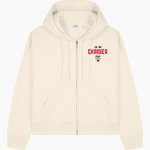 CHURCHILL HIGH SCHOOL CHARGERS Stanley/Stella Women's Stella Ida Full-Zip Hooded Sweatshirt Front Thumbnail