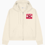 MORGANTOWN MOHIGANS The Official Online Store Stanley/Stella Women's Stella Ida Full-Zip Hooded Sweatshirt Front Thumbnail