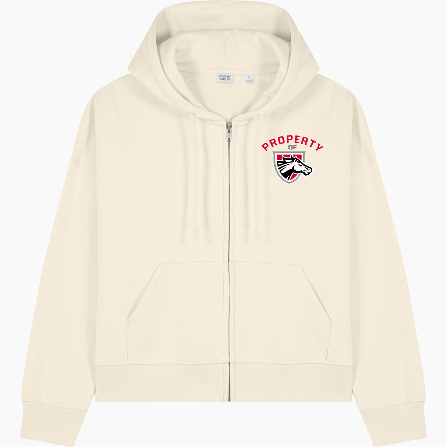 WESTFALL HIGH SCHOOL MUSTANGS <span class="pdp-name-mascot">WESTFALL MUSTANGS</span> Stanley/Stella Women's Stella Ida Full-Zip Hooded Sweatshirt