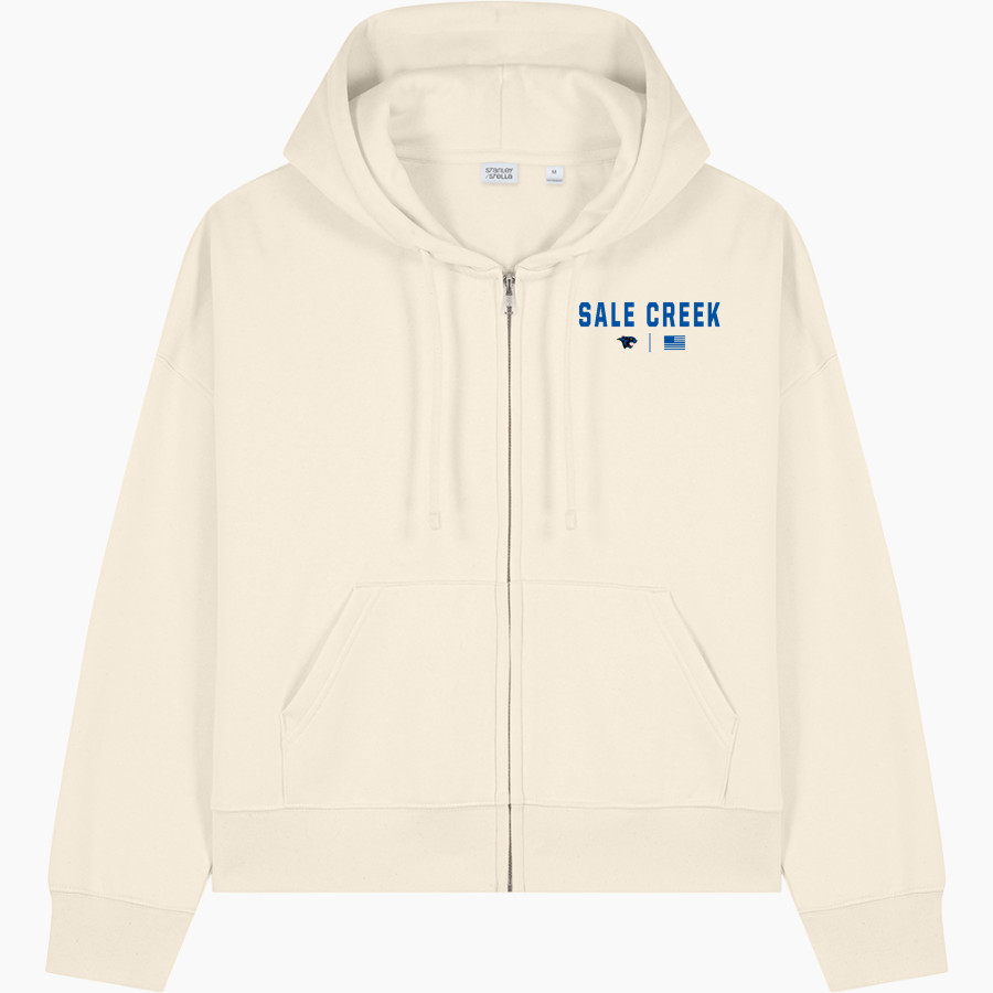 SALE CREEK Panthers Online Store <span class="pdp-name-mascot">SALE CREEK PANTHERS /LADY</span> Stanley/Stella Women's Stella Ida Full-Zip Hooded Sweatshirt