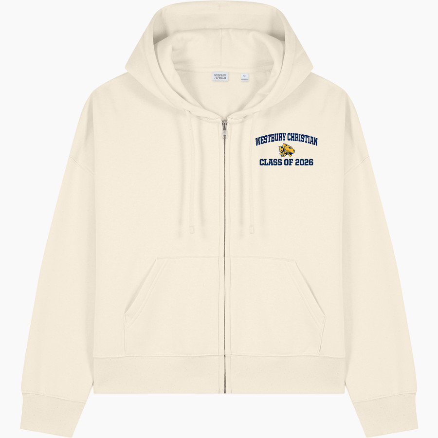 Westbury Christian Wildcats <span class="pdp-name-mascot">Westbury Christian Wildcats</span> Stanley/Stella Women's Stella Ida Full-Zip Hooded Sweatshirt