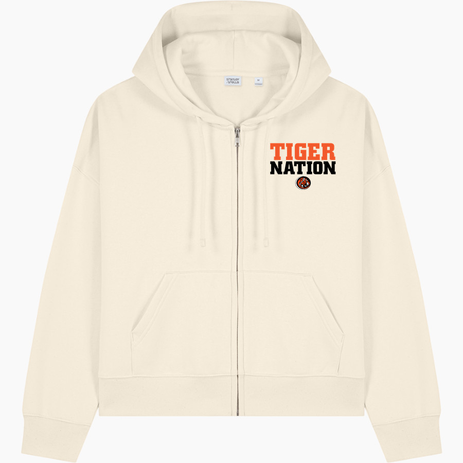 Armada Tigers official sideline store <span class="pdp-name-mascot">Armada Tigers</span> Stanley/Stella Women's Stella Ida Full-Zip Hooded Sweatshirt