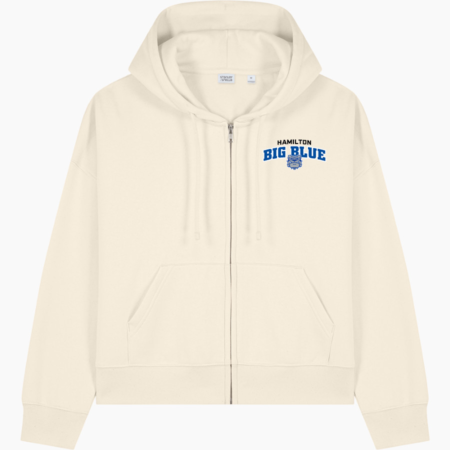 Hamilton Big Blue <span class="pdp-name-mascot">Hamilton Bull Dogs</span> Stanley/Stella Women's Stella Ida Full-Zip Hooded Sweatshirt