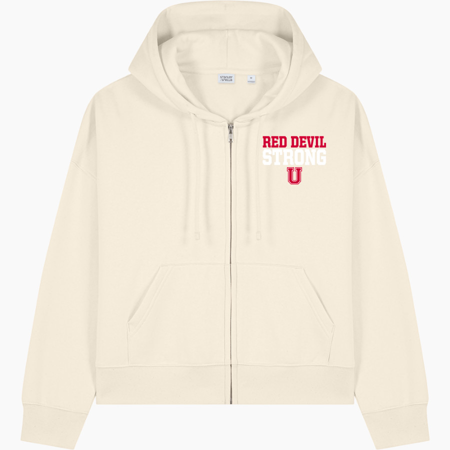 San Francisco University High School <span class="pdp-name-mascot">San Francisco University High School Red Devils</span> Stanley/Stella Women's Stella Ida Full-Zip Hooded Sweatshirt