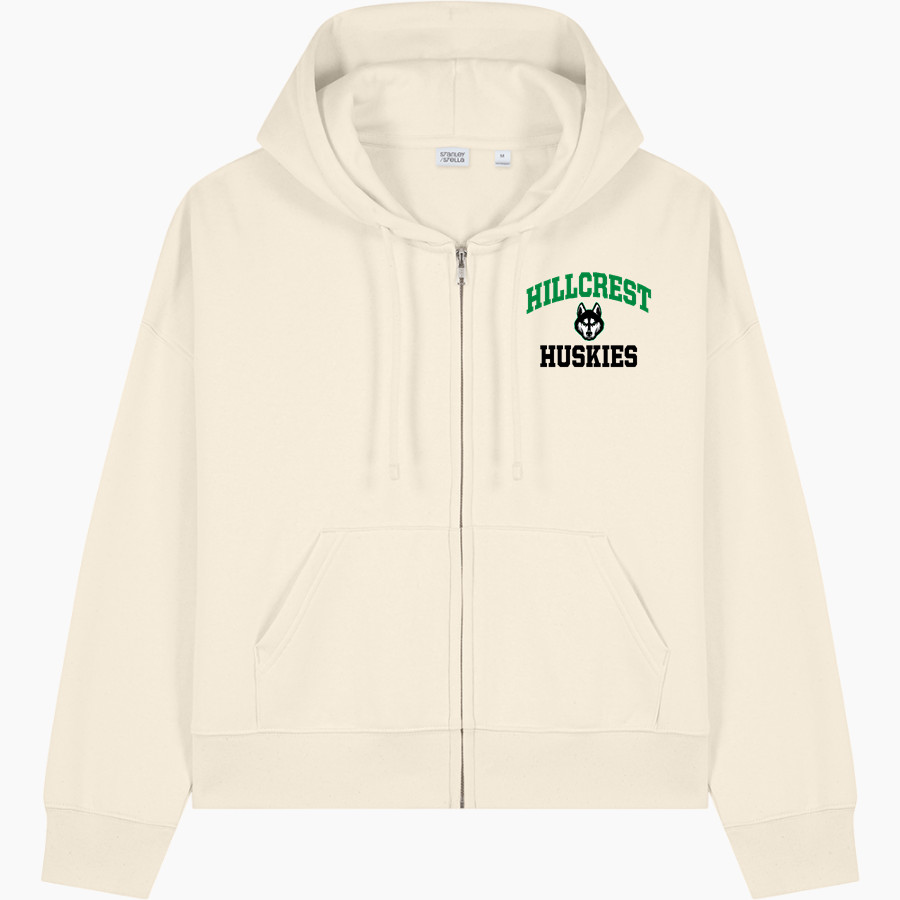HILLCREST HIGH SCHOOL HUSKIES <span class="pdp-name-mascot">HILLCREST HUSKIES</span> Stanley/Stella Women's Stella Ida Full-Zip Hooded Sweatshirt