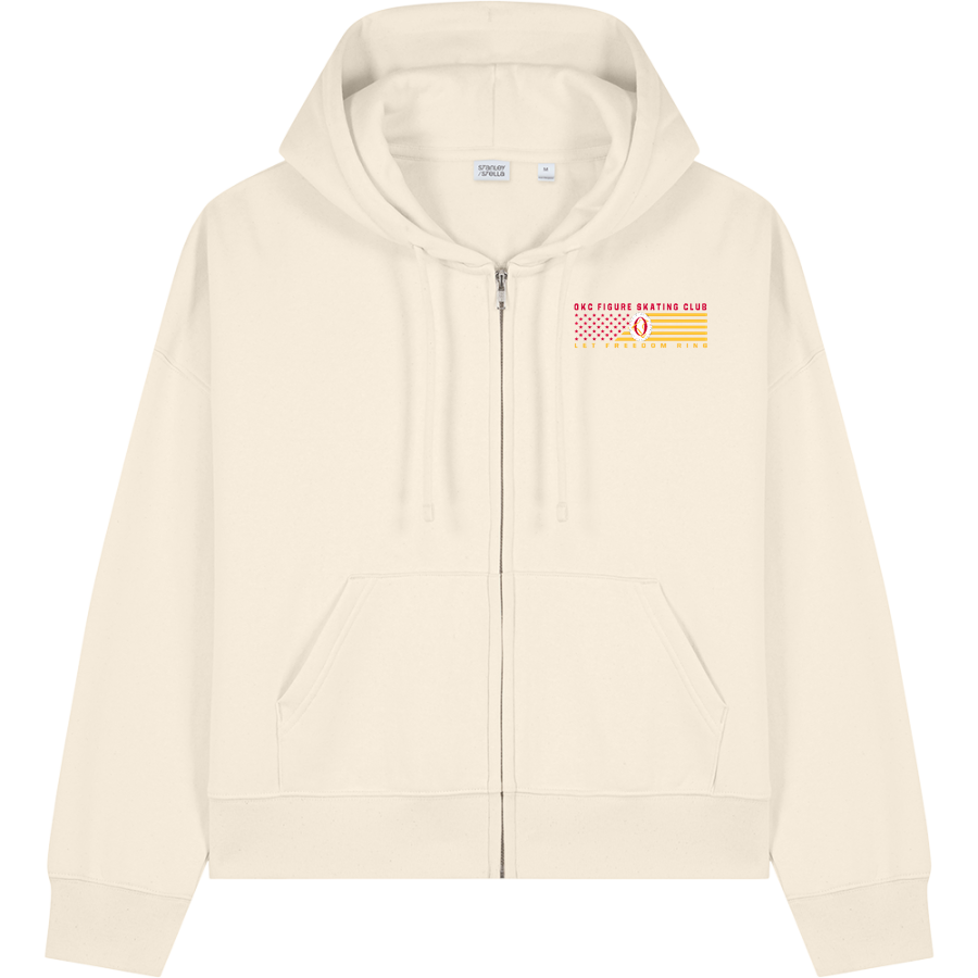 Oklahoma City Figure Skating Club Oklahoma City Figure <span class="pdp-name-mascot">Oklahoma City Figure Skating Club</span> Stanley/Stella Women's Stella Ida Full-Zip Hooded Sweatshirt