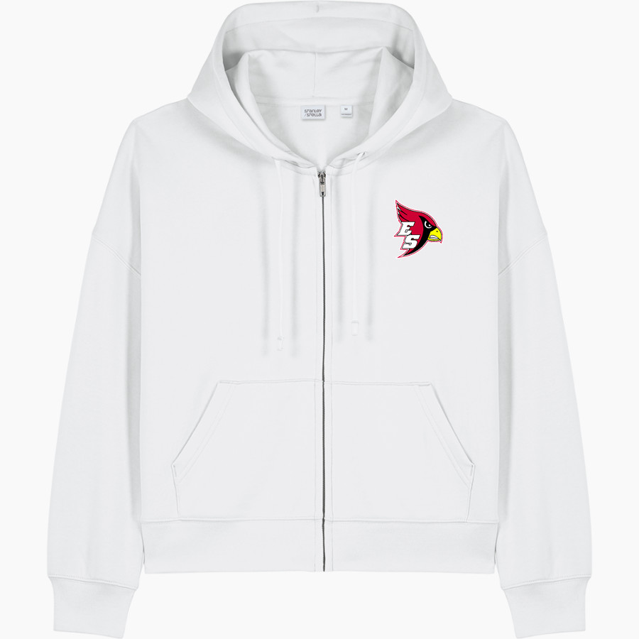 Eleva-Strum Cardinals <span class="pdp-name-mascot">Eleva-Strum Cardinals</span> Stanley/Stella Women's Stella Ida Full-Zip Hooded Sweatshirt