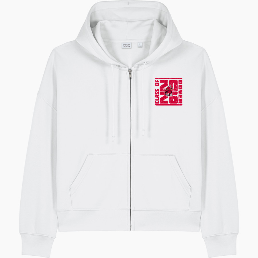 DOVER HIGH SCHOOL LONGHORNS Stanley/Stella Women's Stella Ida Full-Zip Hooded Sweatshirt