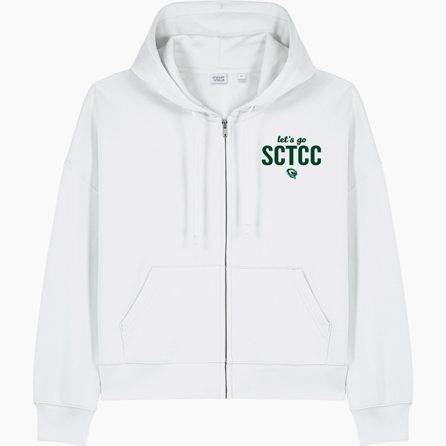 SCTCC Cyclones Online Apparel Store <span class="pdp-name-mascot">St Cloud Cyclones</span> Stanley/Stella Women's Stella Ida Full-Zip Hooded Sweatshirt
