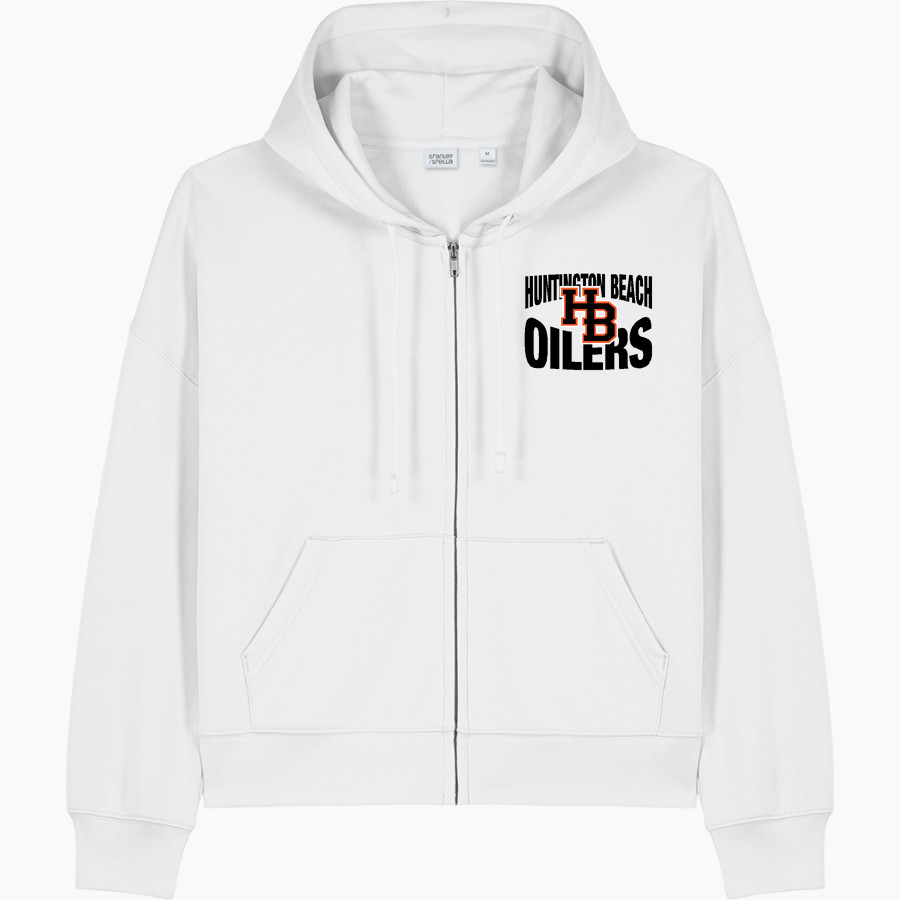HUNTINGTON BEACH HIGH SCHOOL OILERS Stanley/Stella Women's Stella Ida Full-Zip Hooded Sweatshirt