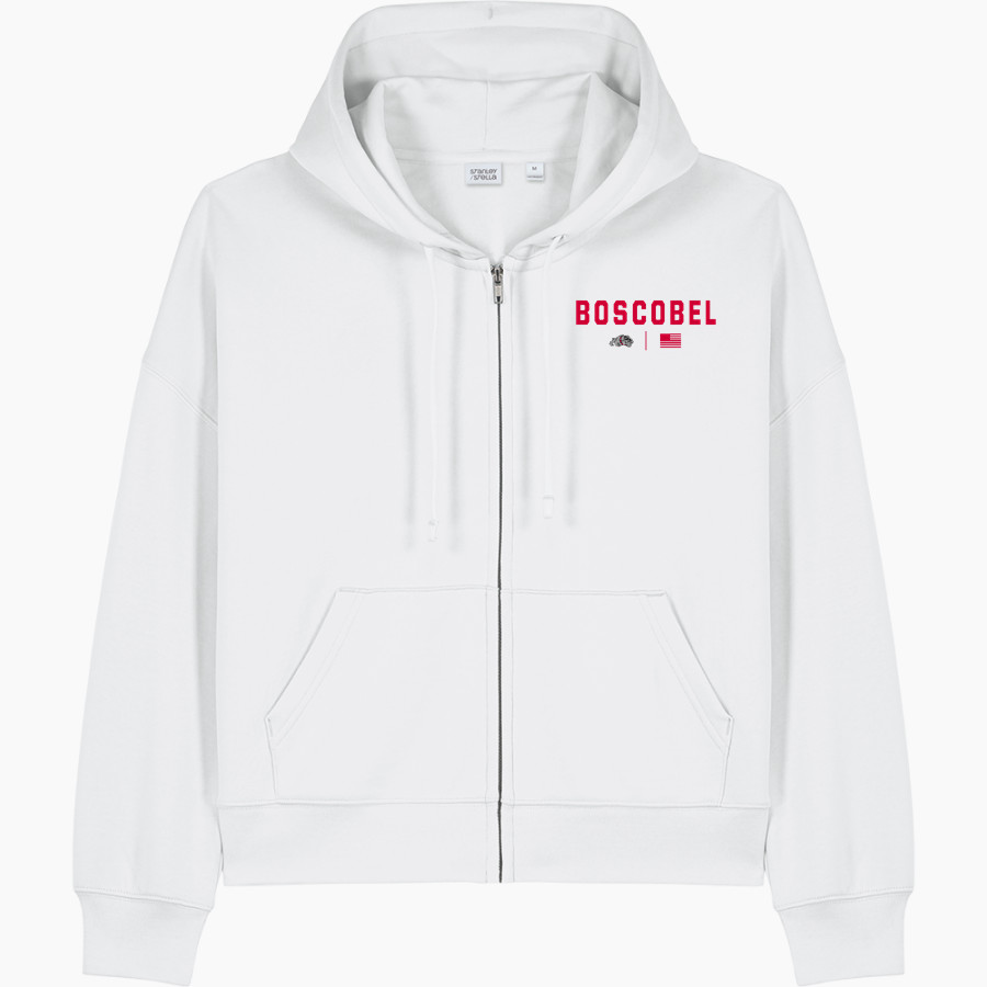 Boscobel Bulldogs <span class="pdp-name-mascot">Boscobel Bulldogs</span> Stanley/Stella Women's Stella Ida Full-Zip Hooded Sweatshirt
