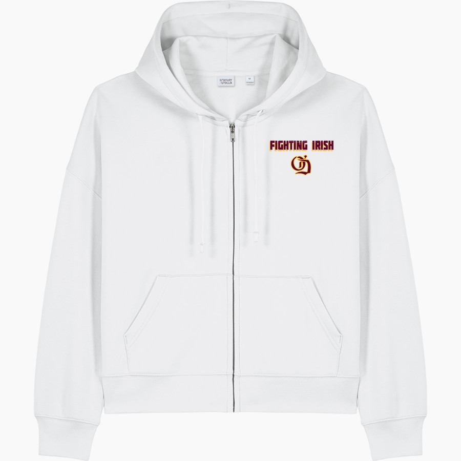 O'Dea Fighting Irish Official Online Store <span class="pdp-name-mascot">O DEA FIGHTING IRISH</span> Stanley/Stella Women's Stella Ida Full-Zip Hooded Sweatshirt