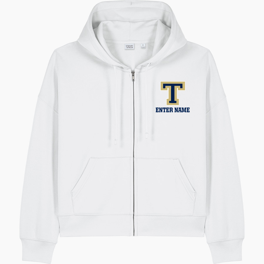 Trinity College Bantams The Official Online Store <span class="pdp-name-mascot">Trinity Bantams</span> Stanley/Stella Women's Stella Ida Full-Zip Hooded Sweatshirt