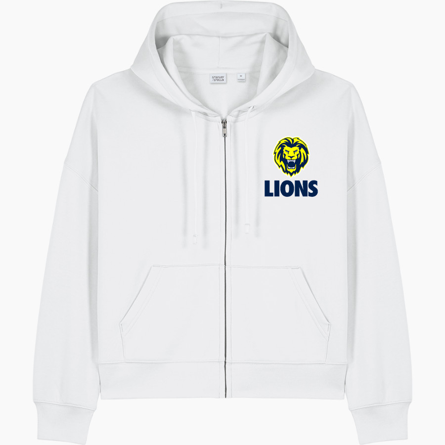 ASHEVILLE CHRISTIAN ACADEMY LIONS <span class="pdp-name-mascot">ASHEVILLE LIONS</span> Stanley/Stella Women's Stella Ida Full-Zip Hooded Sweatshirt