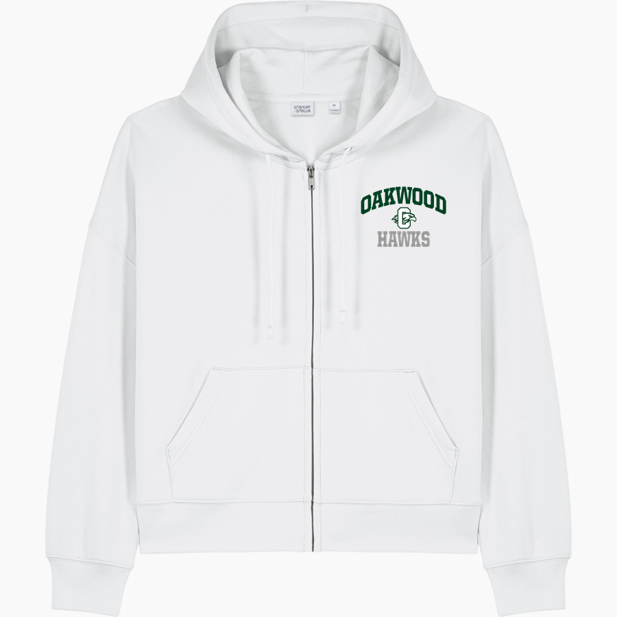 Oakwood Hawks <span class="pdp-name-mascot">Oakwood Hawks</span> Stanley/Stella Women's Stella Ida Full-Zip Hooded Sweatshirt