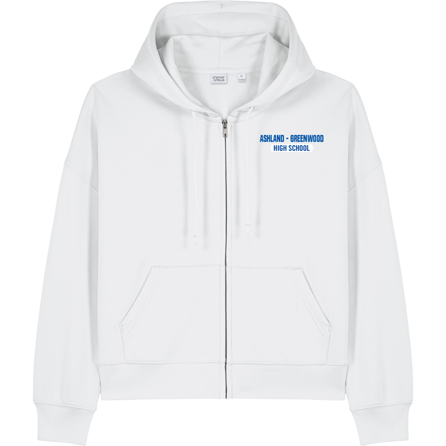 ASHLAND-GREENWOOD HIGH SCHOOL BLUEJAYS <span class="pdp-name-mascot">ASHLAND - GREENWOOD BLUEJAYS</span> Stanley/Stella Women's Stella Ida Full-Zip Hooded Sweatshirt